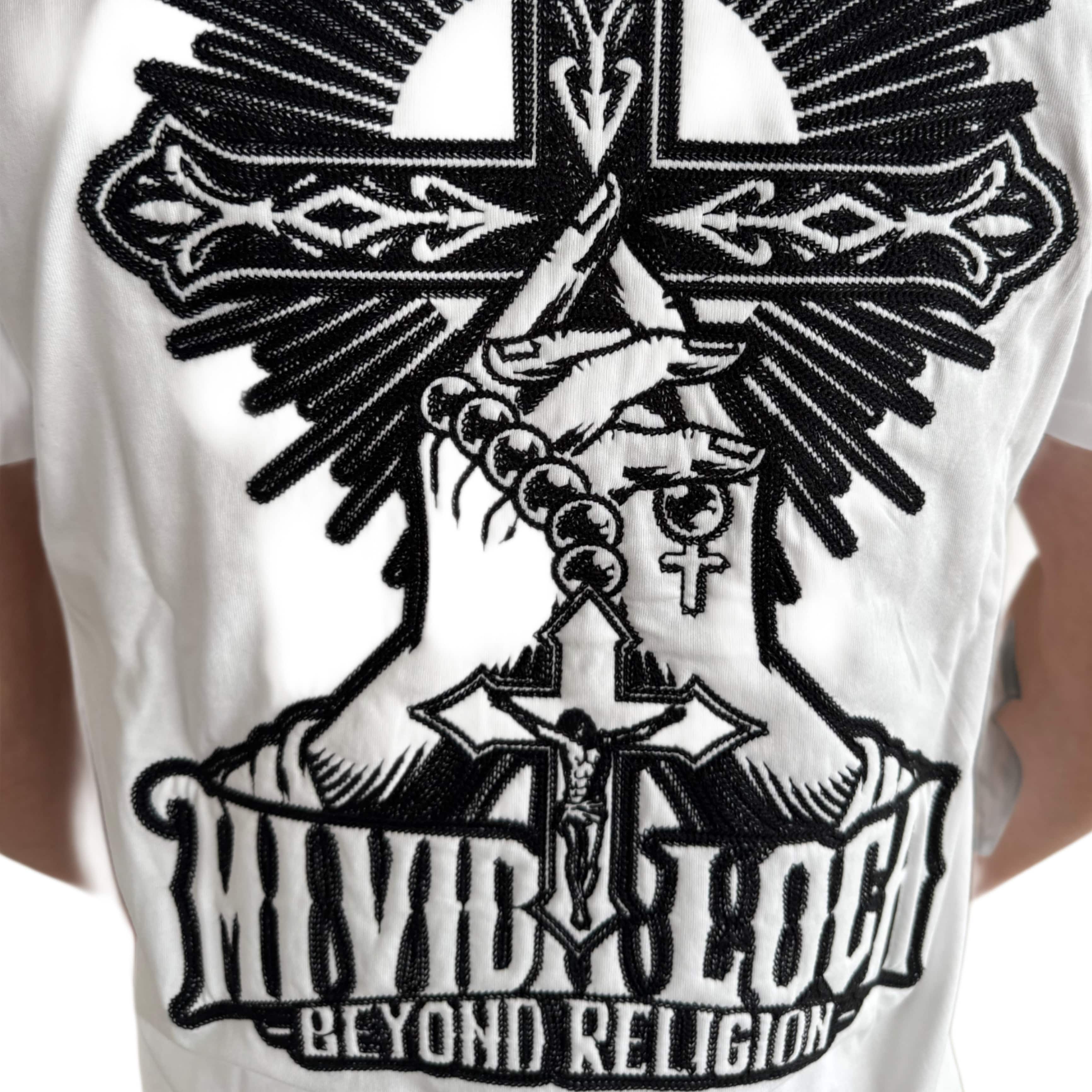 MVL Beyond Religion T-Shirt - weiß (ÜBERGRÖßE)