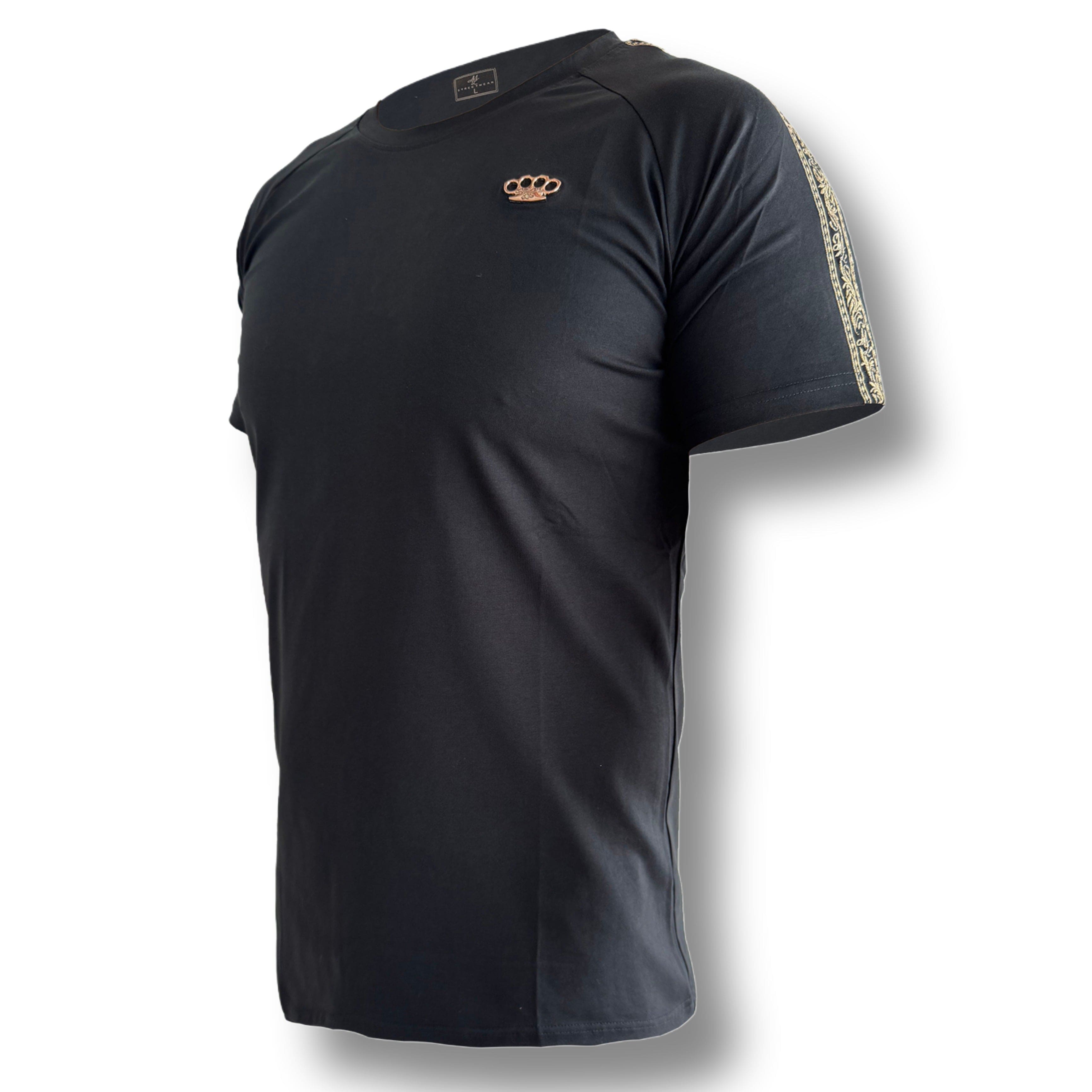 MVL Meander T-Shirt - schwarz