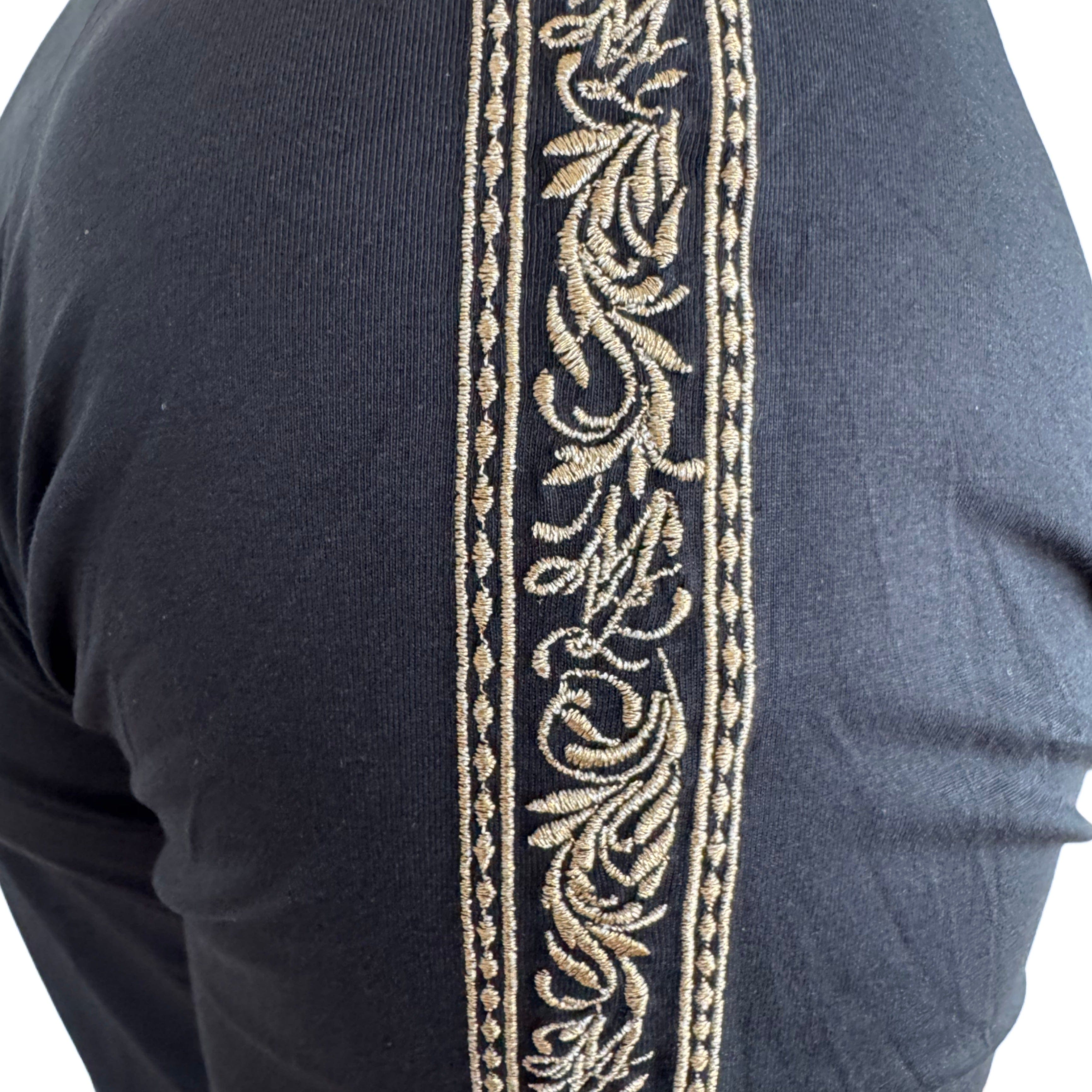 MVL Meander T-Shirt - schwarz