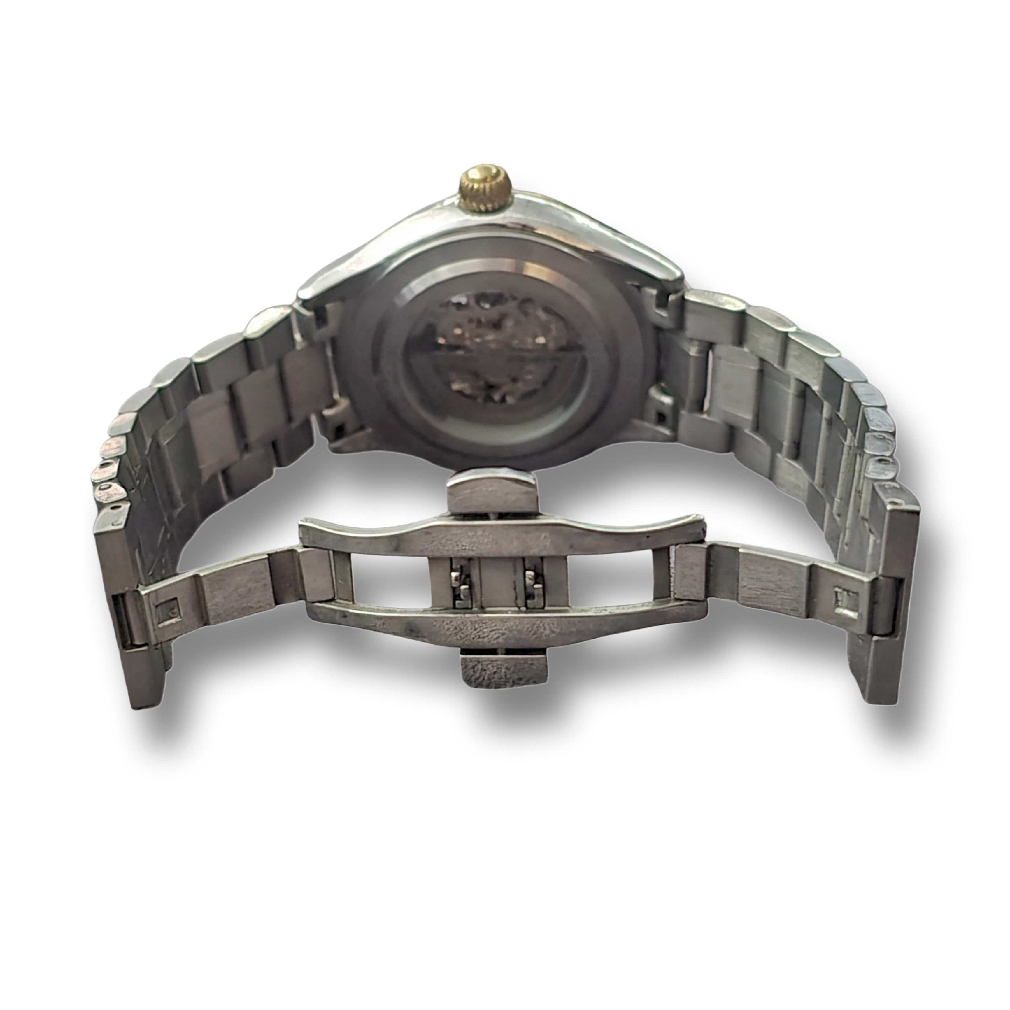 MVL "Double skull" automatic wrist watch Japan movement