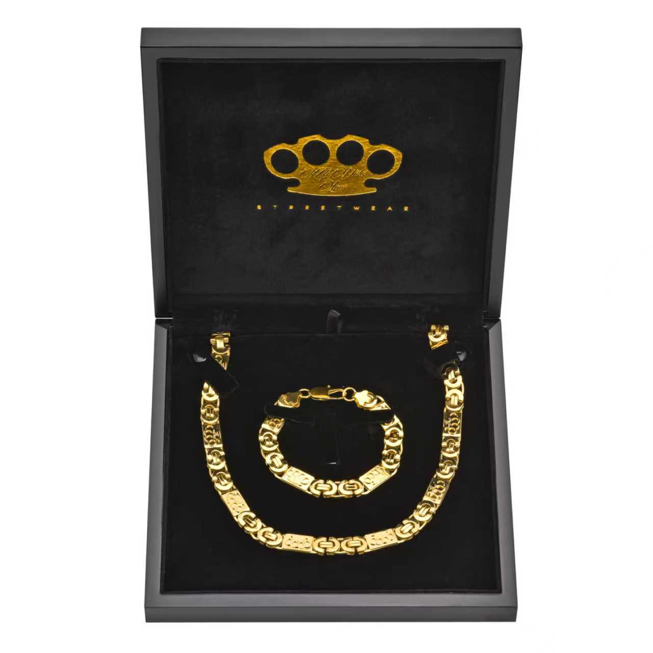 "Kings" Kette + Armband WARTELISTE