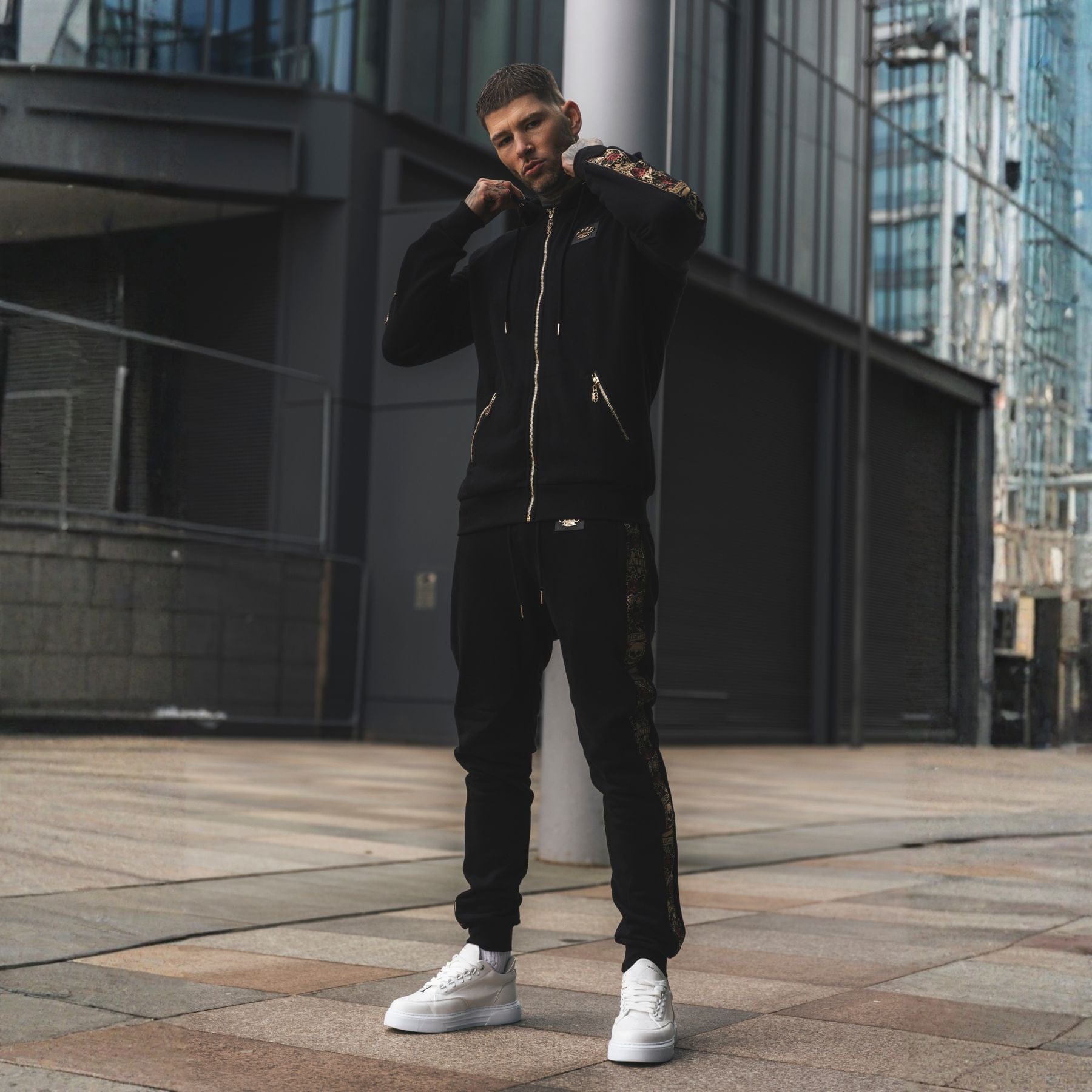 Pantalón deportivo LFR - Negro/negro