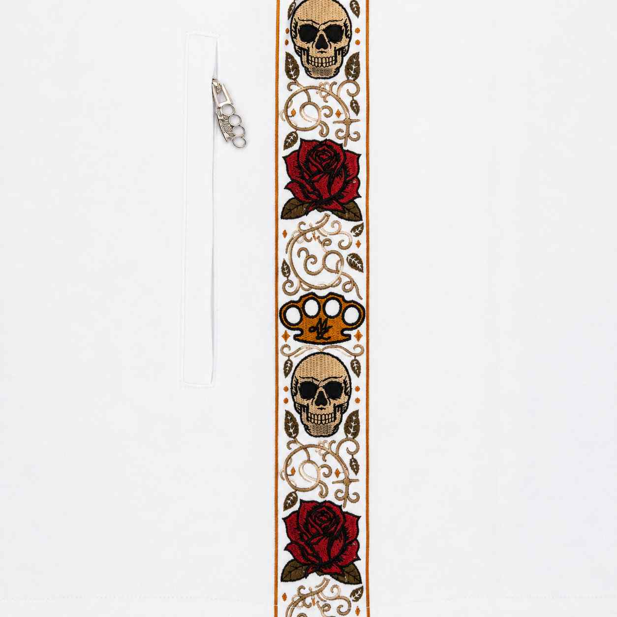 Calavera Jogging-Shorts – weiß