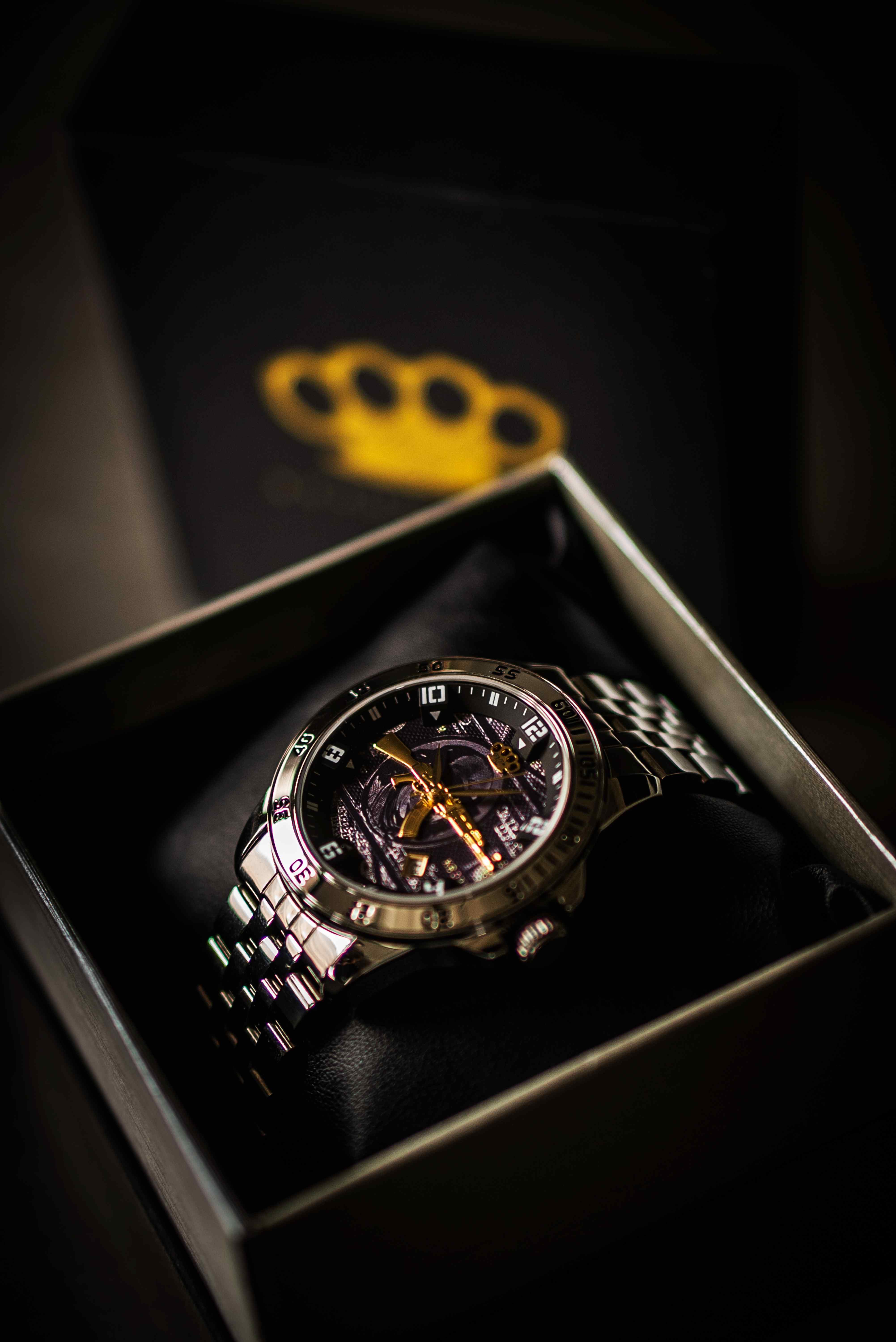 MVL "AK47" automatische Armbanduhr - silber