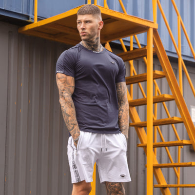 Podstawowa koszula MVL - granatowa