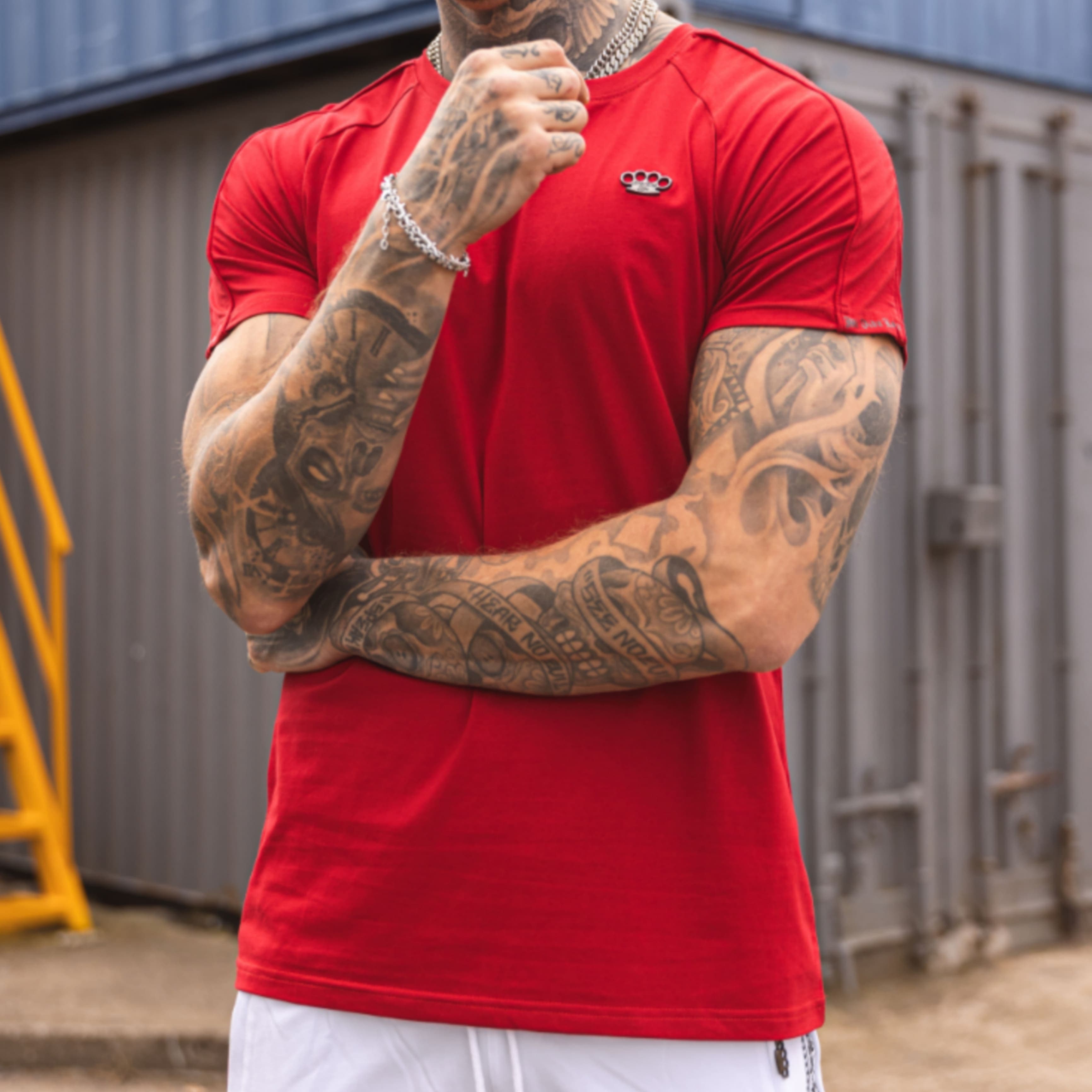 MVL Basic shirt - red