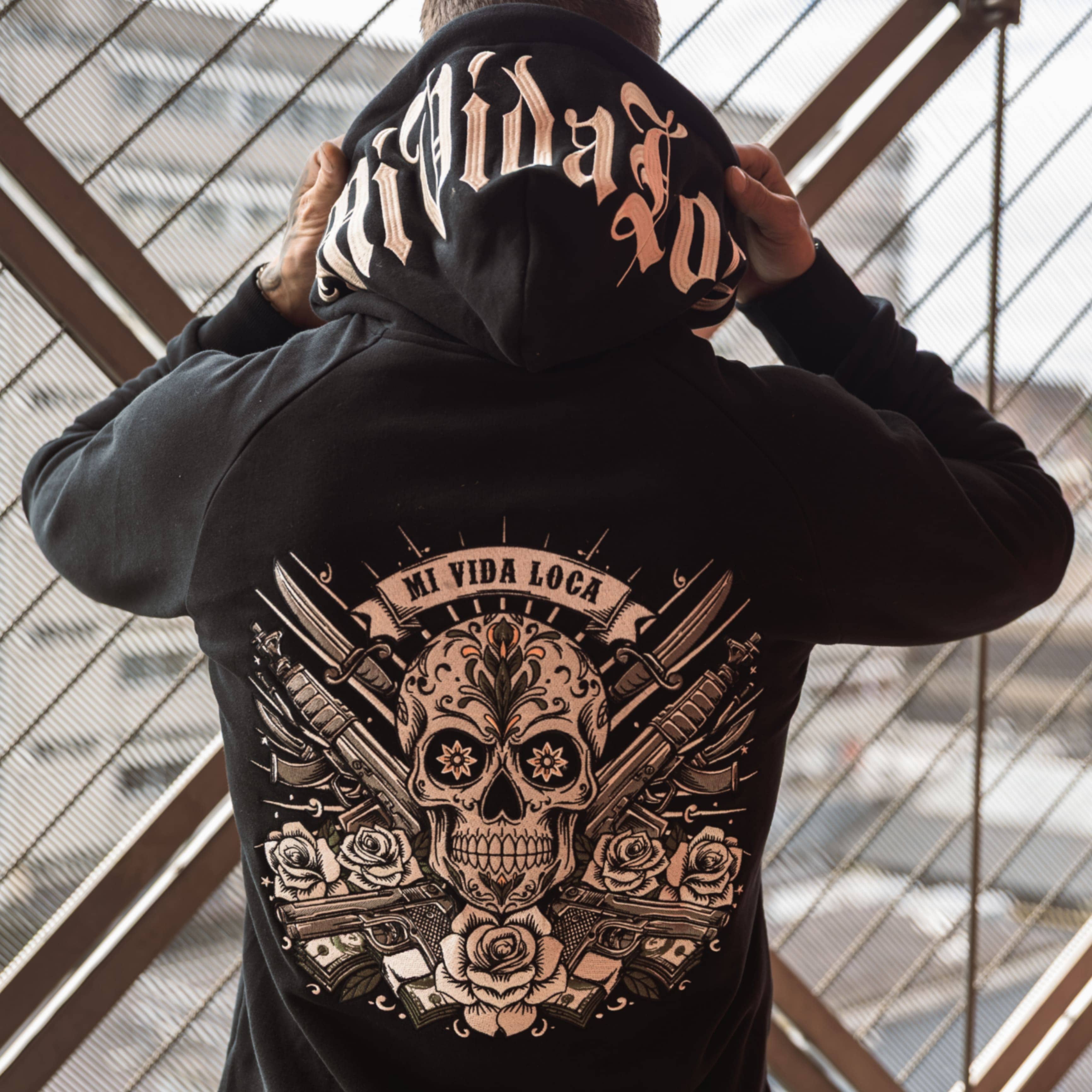 MVL "Ammo kafatası" kapüşonlu sweatshirt