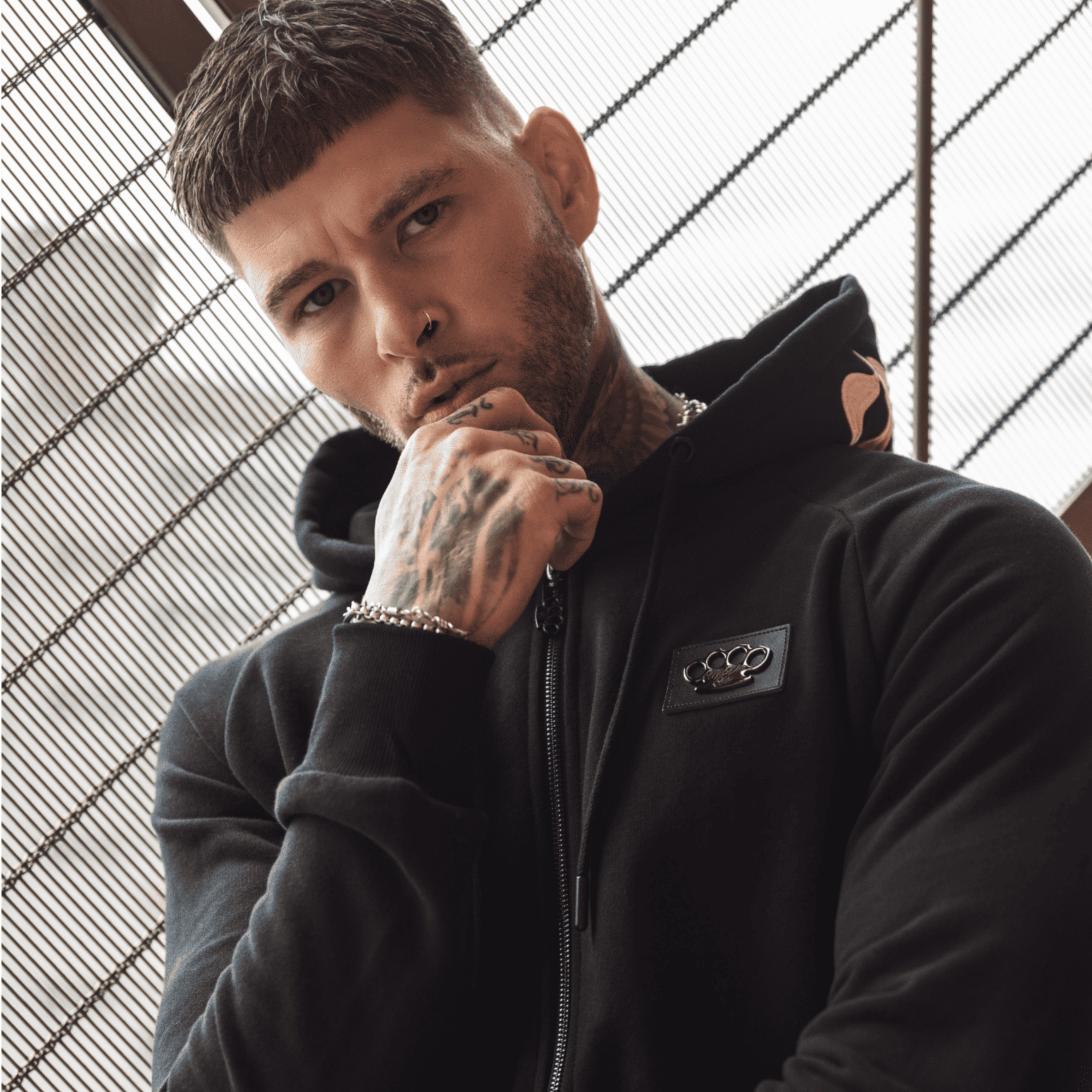 MVL "Ammo kafatası" kapüşonlu sweatshirt