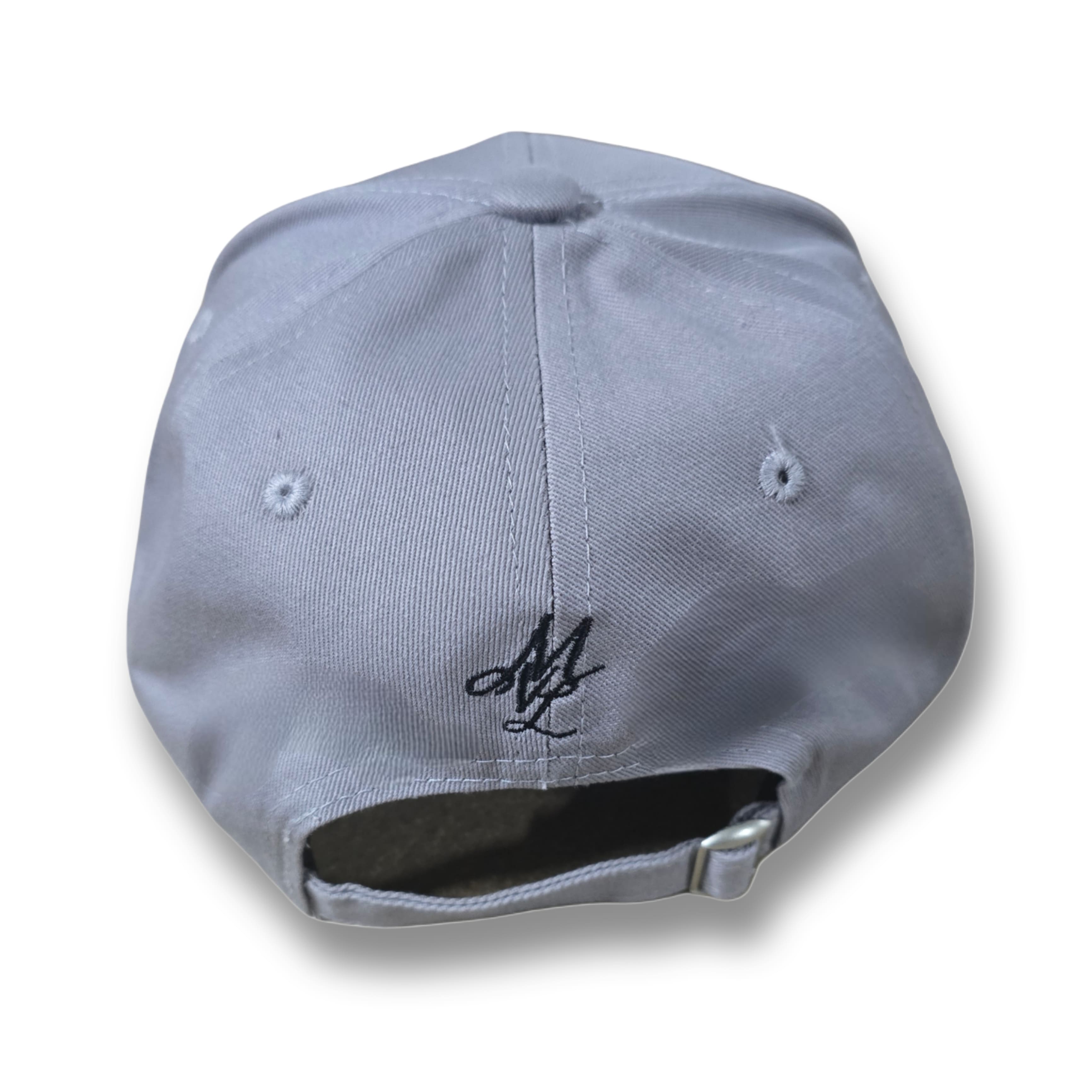 MVL Original Streetwear-Cap mit gebogenem Schirm - grau