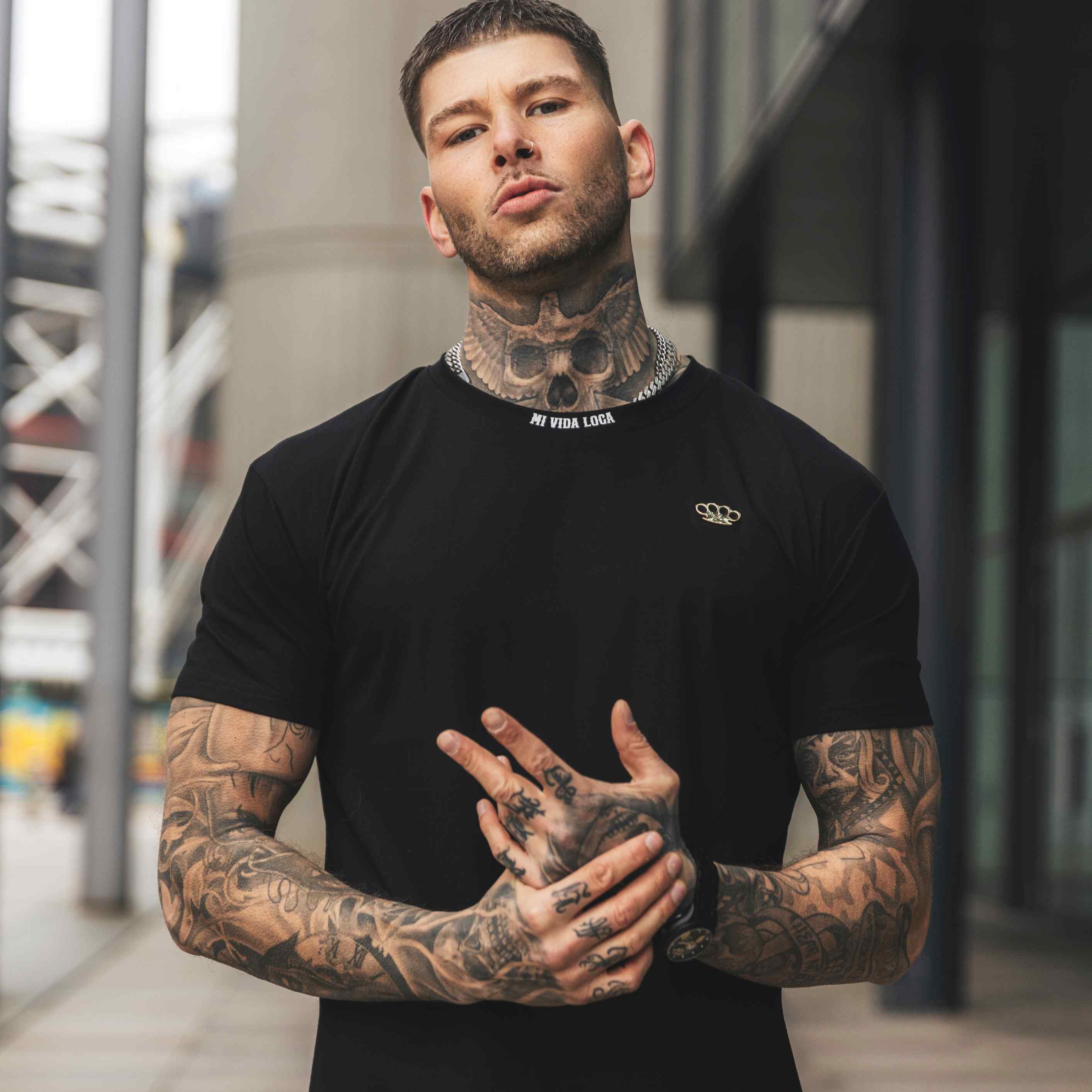 FTS-T-Shirt – schwarz