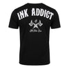 Maglietta "Ink addict" - nera