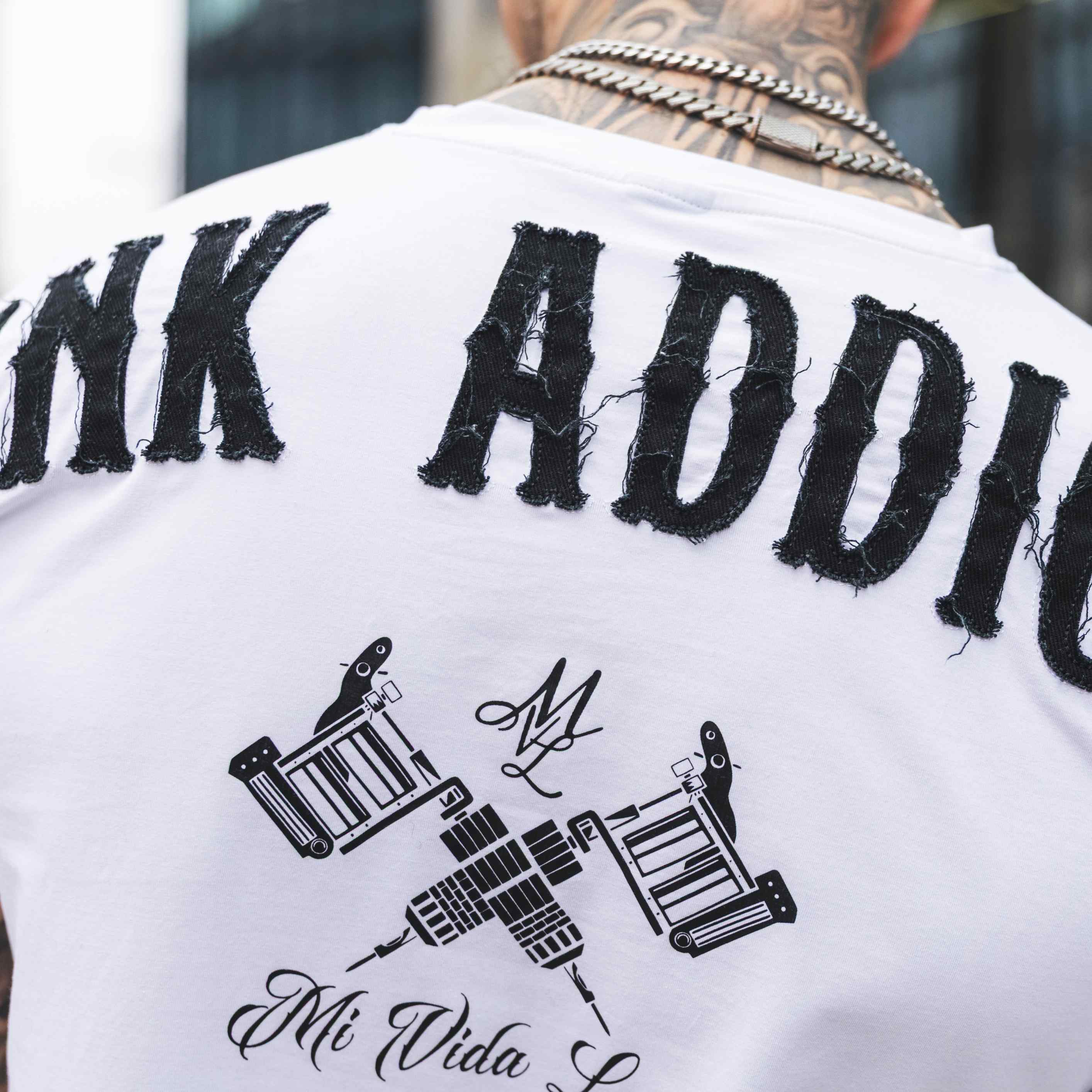 Koszulka „Ink addict” – biała