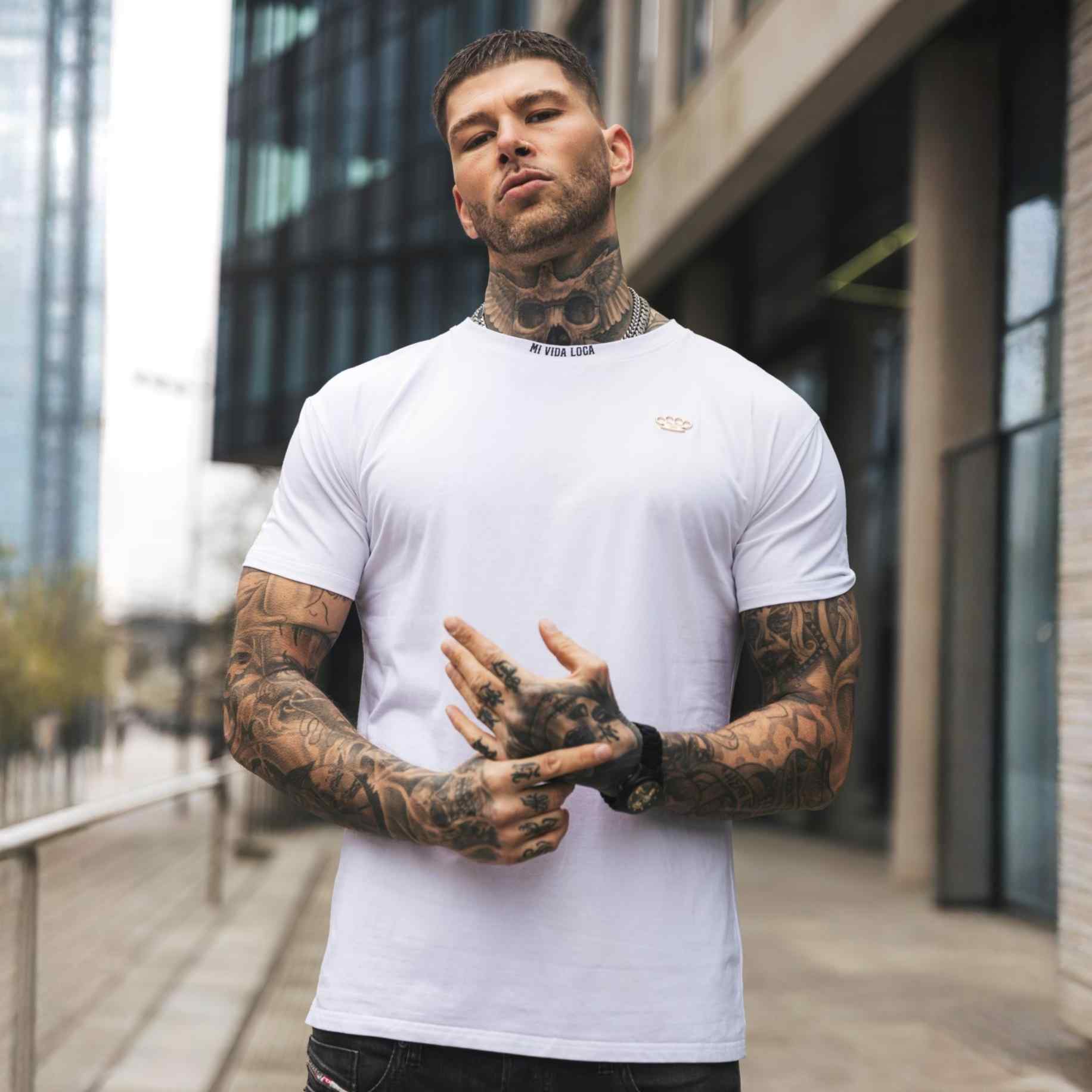 Koszulka „Ink addict” – biała