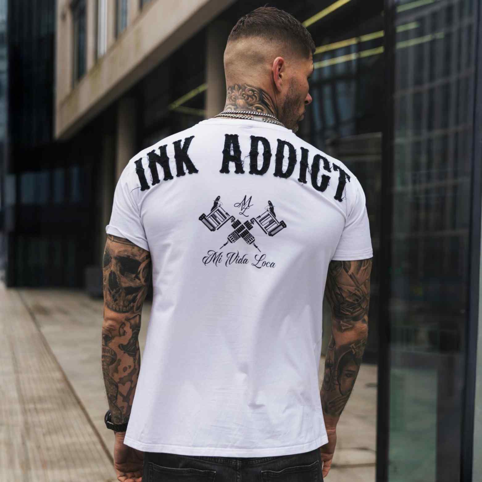 Koszulka „Ink addict” – biała