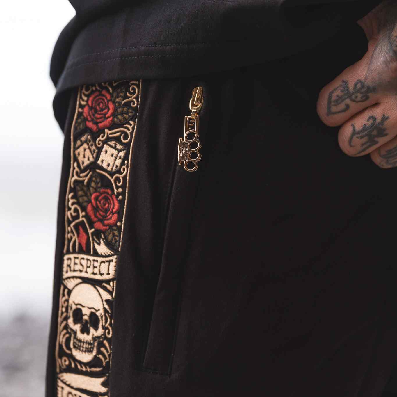 Pantalones cortos de running LFR - negros