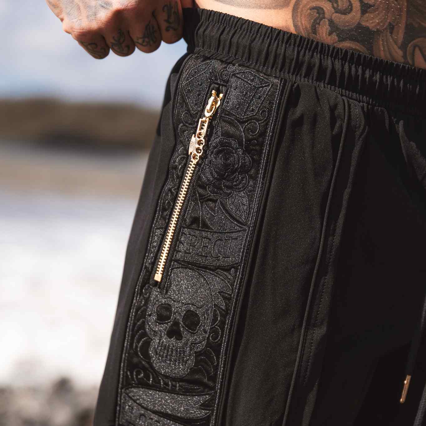 LFR jogger Swimming shorts - black/black