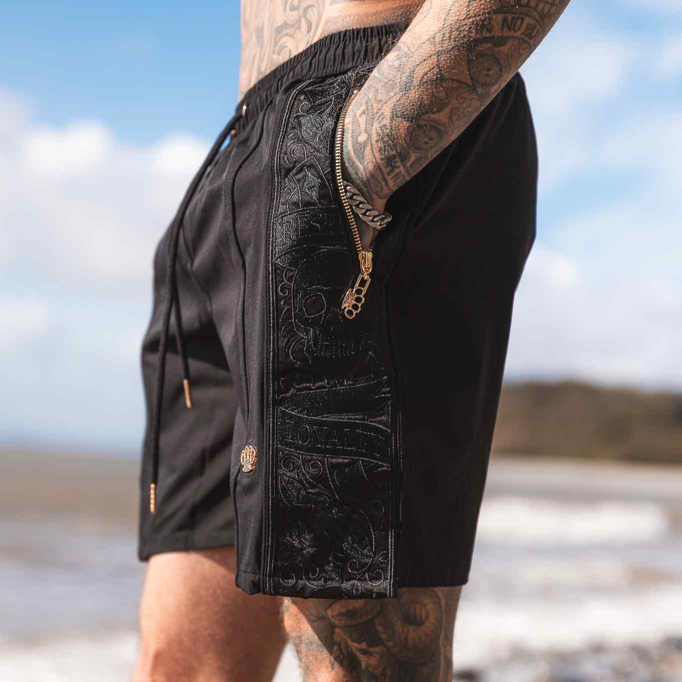 LFR jogger Swimming shorts - black/black