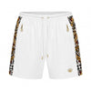 Pantalones cortos de chándal decorados de Savage - blancos