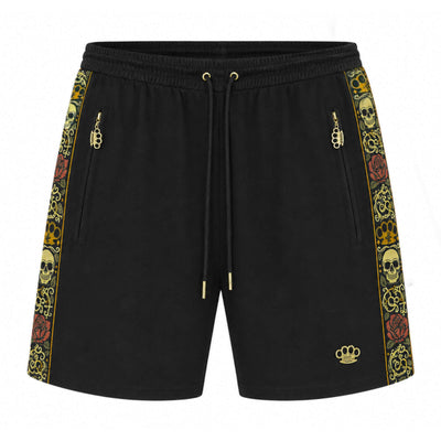 Pantalones cortos de chándal Calavera - negros