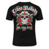 T-shirt MVL « Trust nobody flower skull »