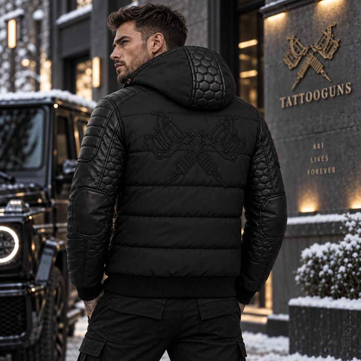 Tattooguns Winterjacke – Herren