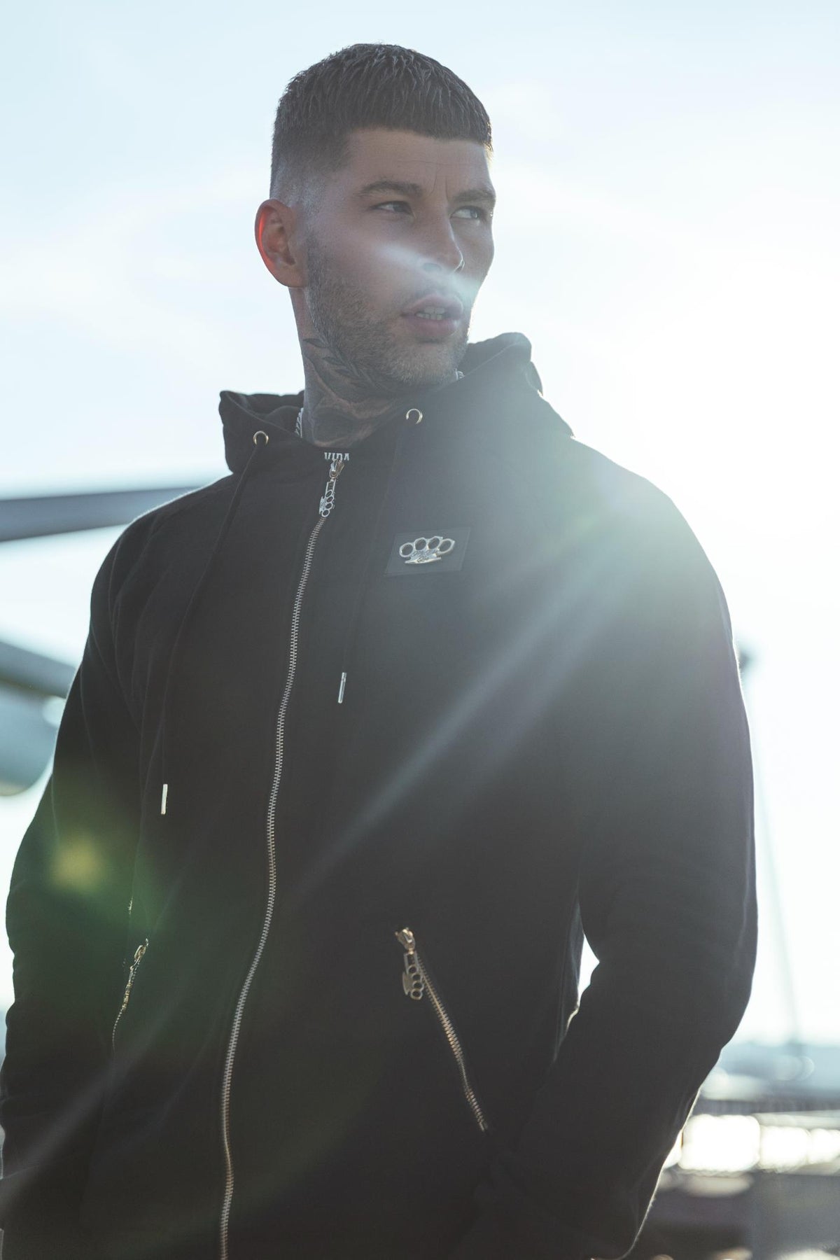 Sudadera con capucha MVL «Dark AK King»