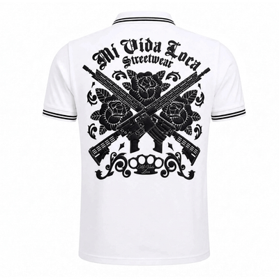 AR15-Polo – Weiß
