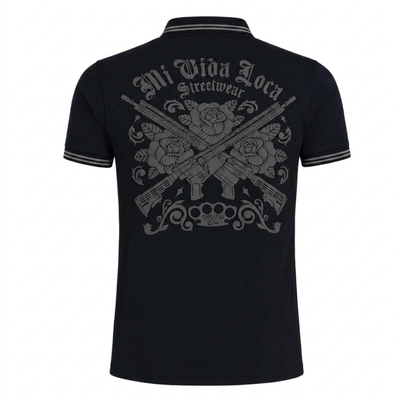 AR15 Polohemd – schwarz