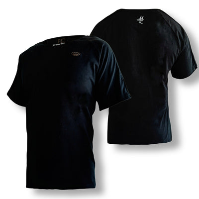 Podstawowa koszulka MVL - czarna (OVERSIZED)