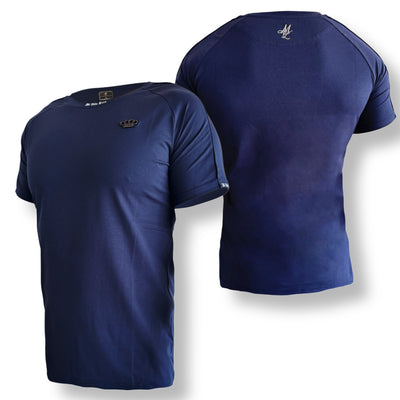 Podstawowa koszula MVL - granatowa